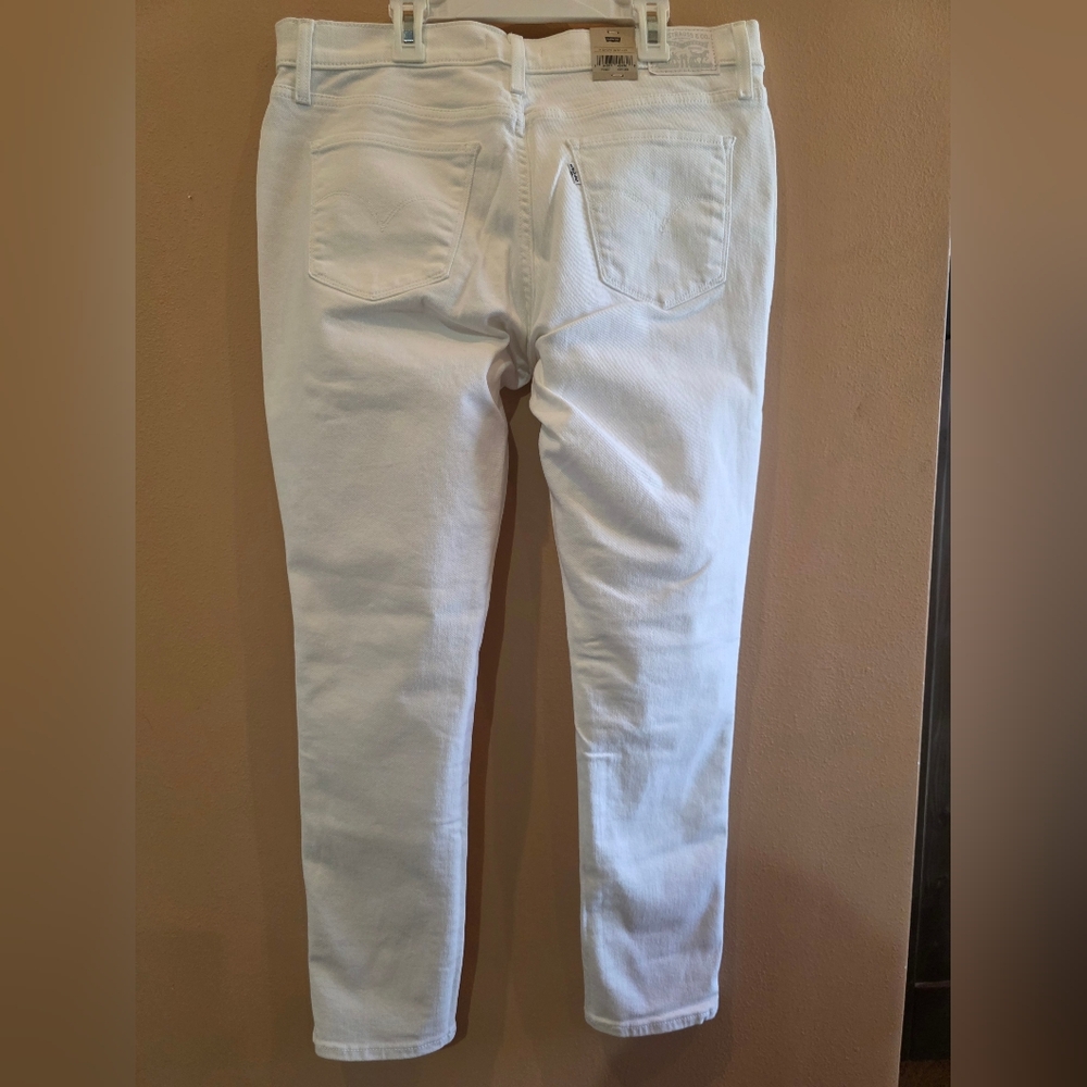 Levi's Women's White 311 Shaping Skinny Jeans Size 32x28 - Picture 4 of 12